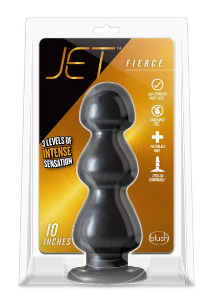 Jet Fierce Butt Plug - Carbon Metallic