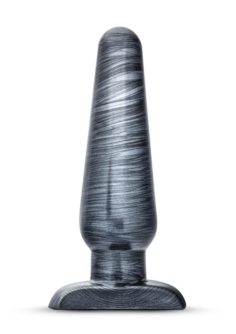 Jet Plug Butt Plug - Large - Carbon Metallic