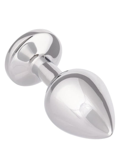 Jewel Rose Aluminum Anal Plug