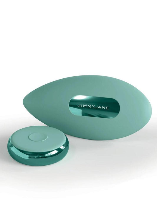 Jimmyjane Ascend 3 Silicone Vibrating Massager with Remote - Teal