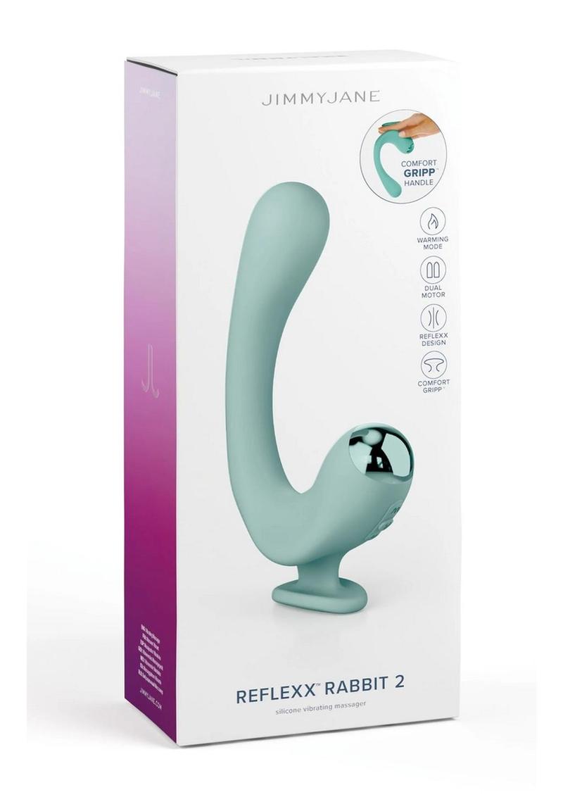 Jimmyjane Reflexx Rabbit 2 Rechargeable Silicone Vibrator