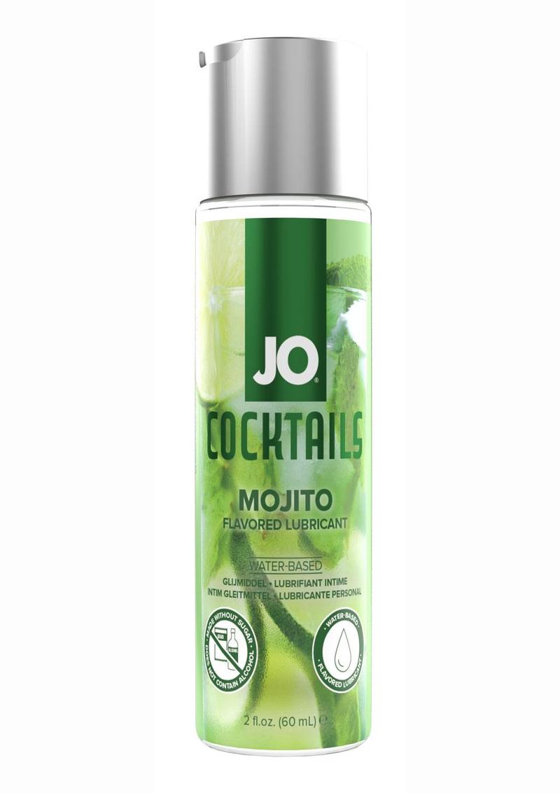 JO Cocktails Water Based Flavored Lubricant - Mojito - 2oz