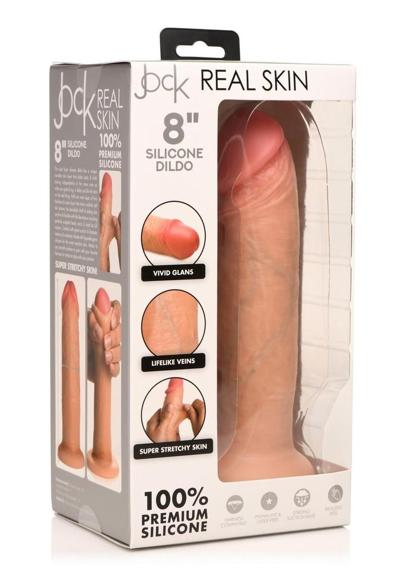 Jock Real Skin Silicone Dildo