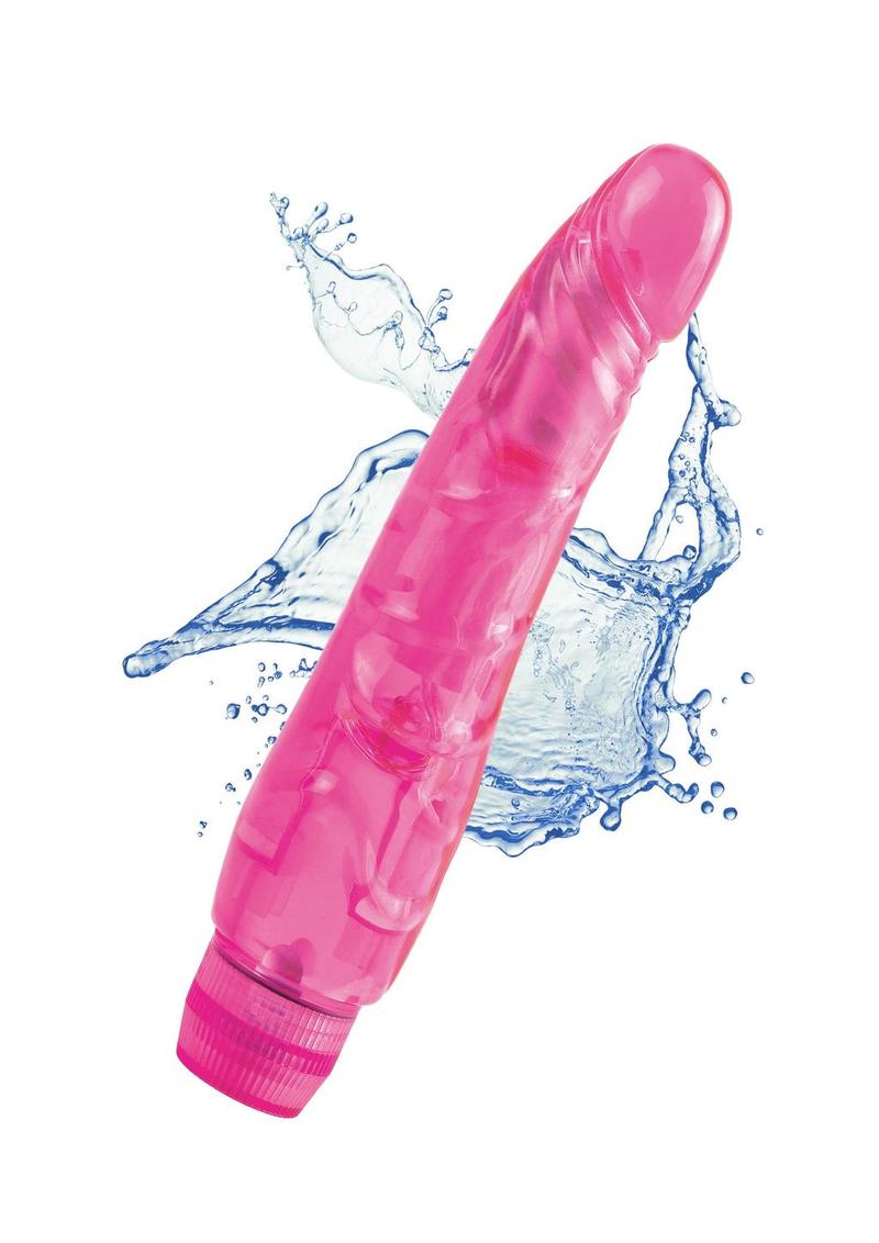 Juicy Jewels Pink Sapphire Vibrator - Pink