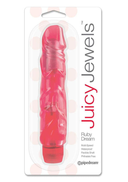 Juicy Jewels Ruby Dream Vibrator - Red