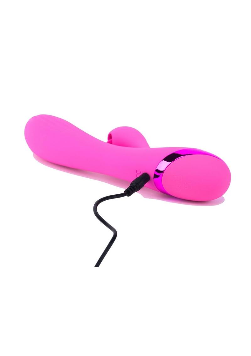 Juicy V-Gasm Stimulator Rechargeable Rabbit Vibrator - Pink