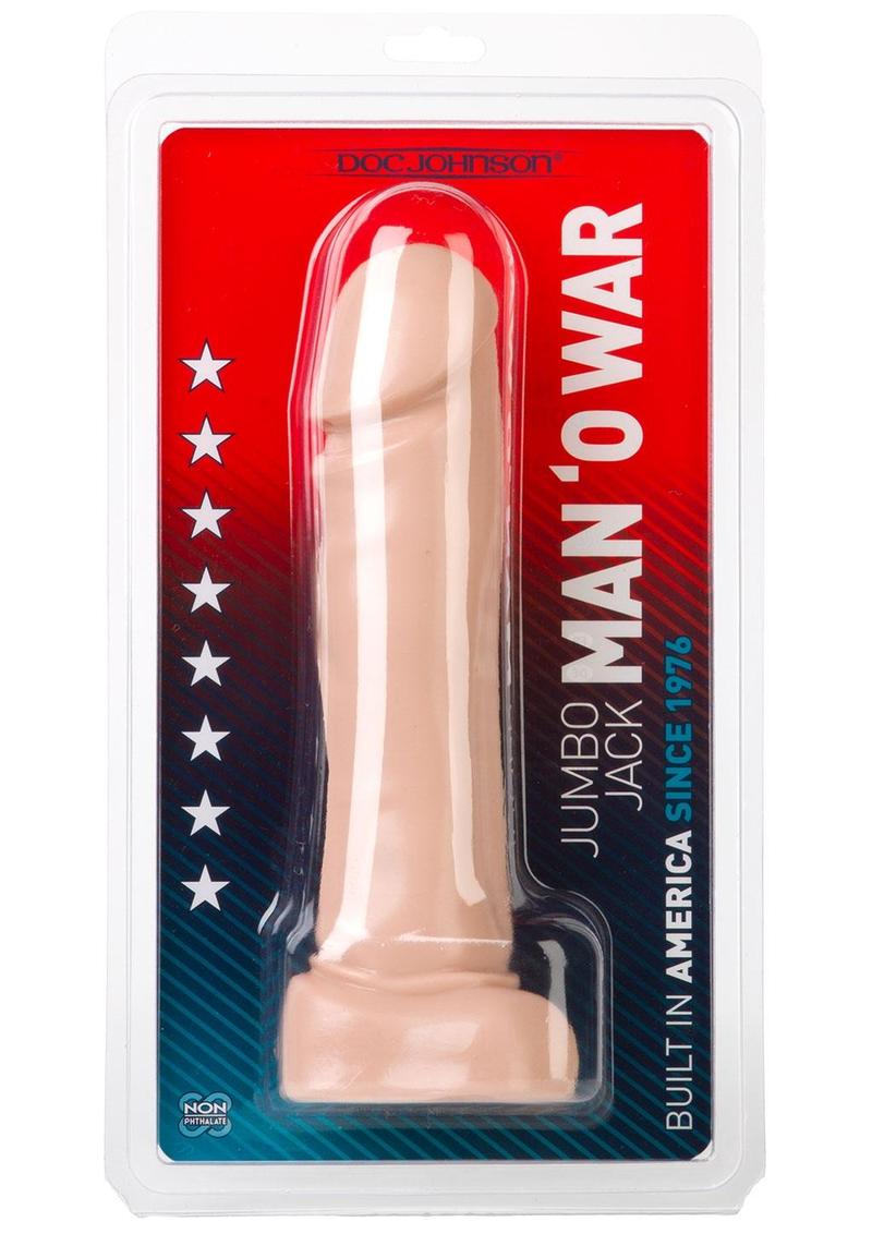 Jumbo Jack Man O' War Dildo