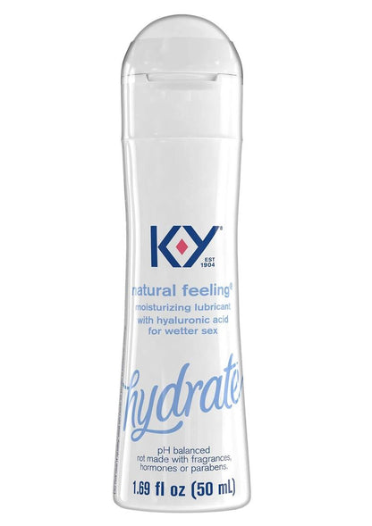 K-Y Hydrate Natural Feeling Moisturizing Lubricant with Hyaluronic Acid - 1.69oz