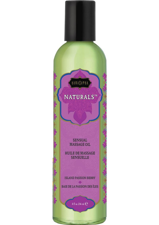 Kama Sutra Naturals Massage Oil Island Passion Berry - 8oz