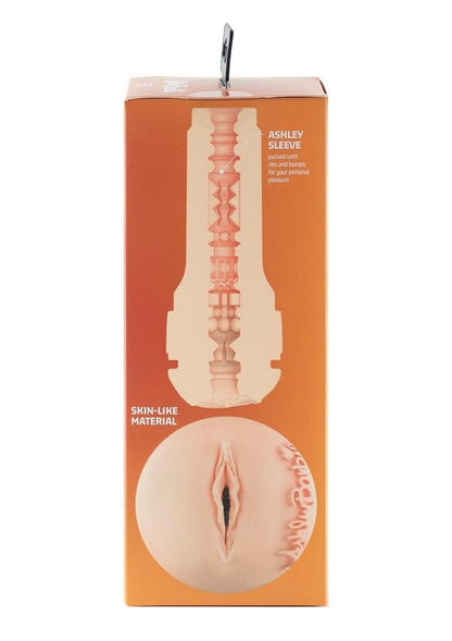 Kiiroo Feel Ashley Barbie Stroker Interactive Masturbator - Pussy - Black/Vanilla