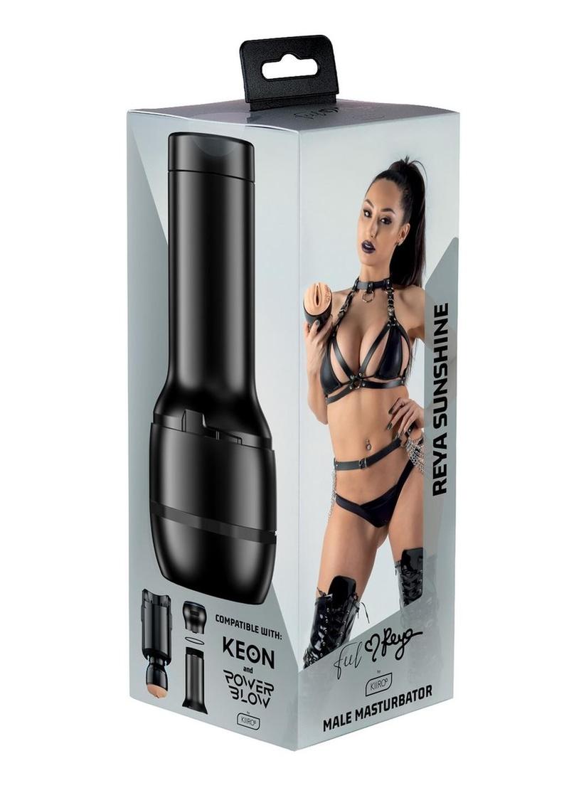 Kiiroo Feel Stars Collection Reya Sunshine Pussy Stroker - Pbc - Vanilla