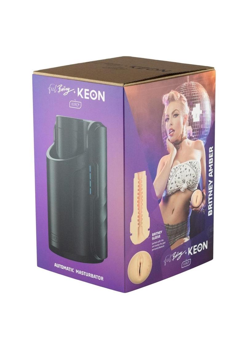 Kiiroo Keon and Feel Britney Interactive Masturbator Combo Set - Pussy