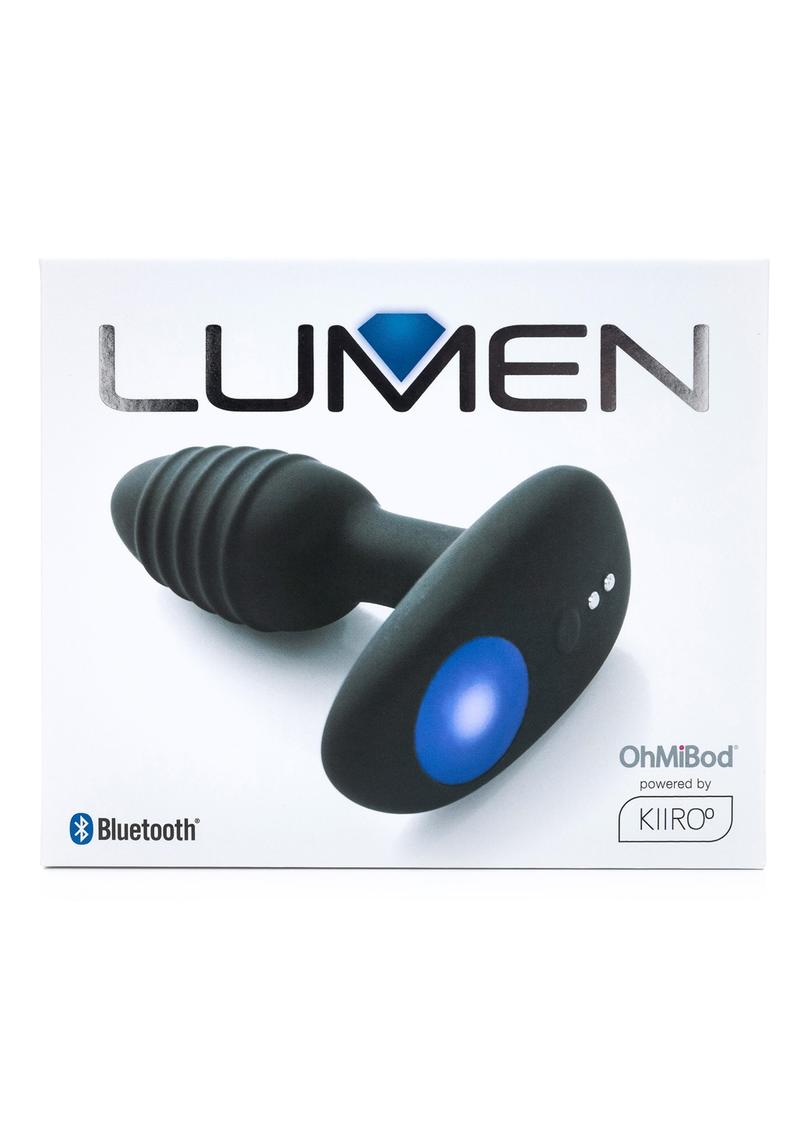 Kiiroo Ohmibod Lumen Silicone Rechargeable Butt Plug