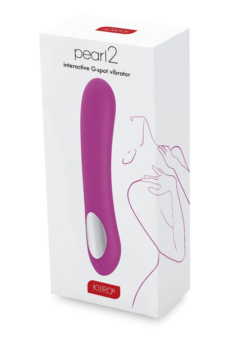 Kiiroo Pearl2 G-Spot Silicone Vibrator