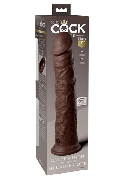 King Cock Elite Dual Density Silicone Dildo