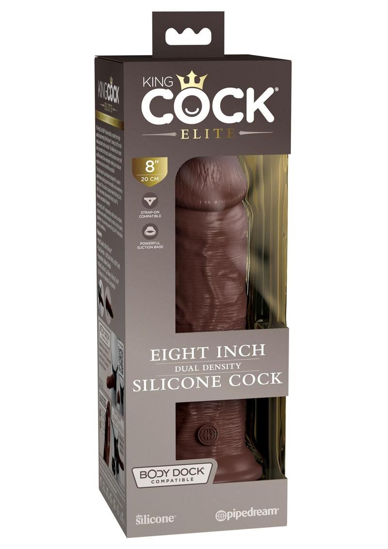 King Cock Elite Dual Density Silicone Dildo