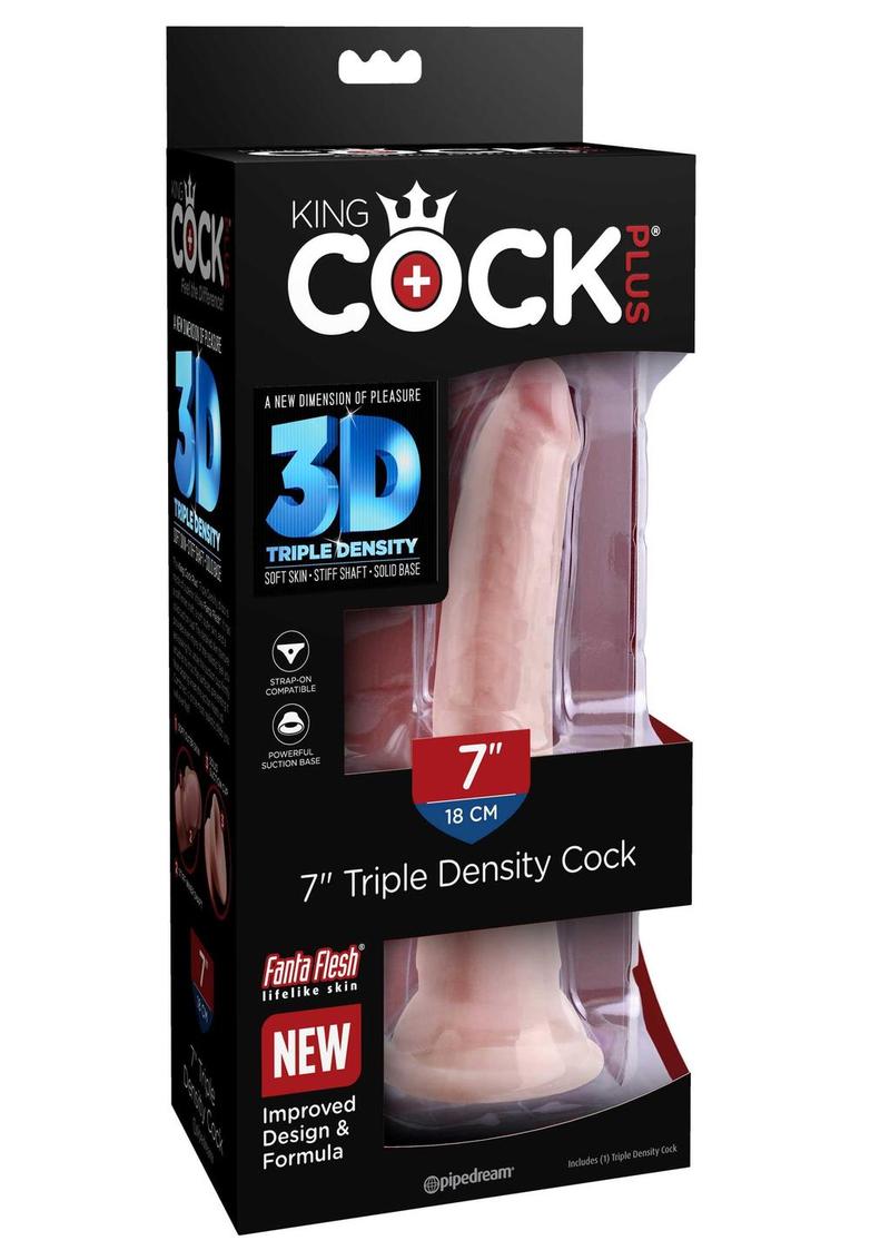 King Cock Plus Triple Density Dildo