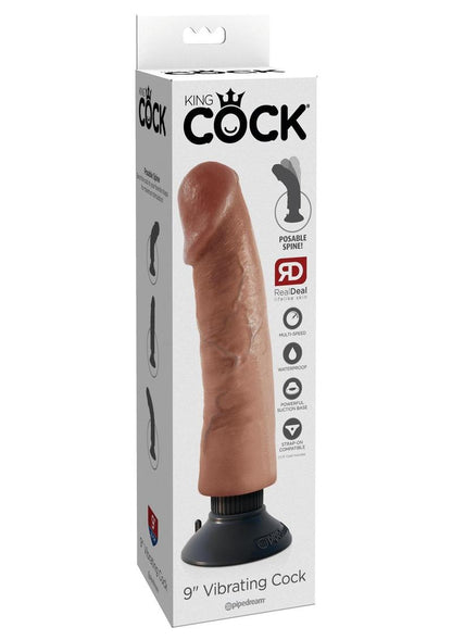 King Cock Vibrating Dildo