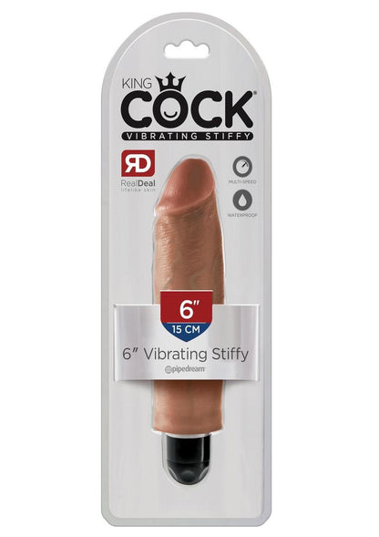 King Cock Vibrating Stiffy Dildo