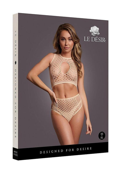 Le Desir Duo Net Key Hole Bra