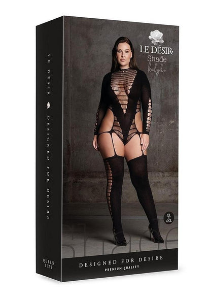 Le Desir Shade Kalyke Xxiii Bodystocking with Turtleneck