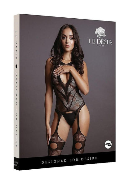 Le Desire Suspender Bodystocking