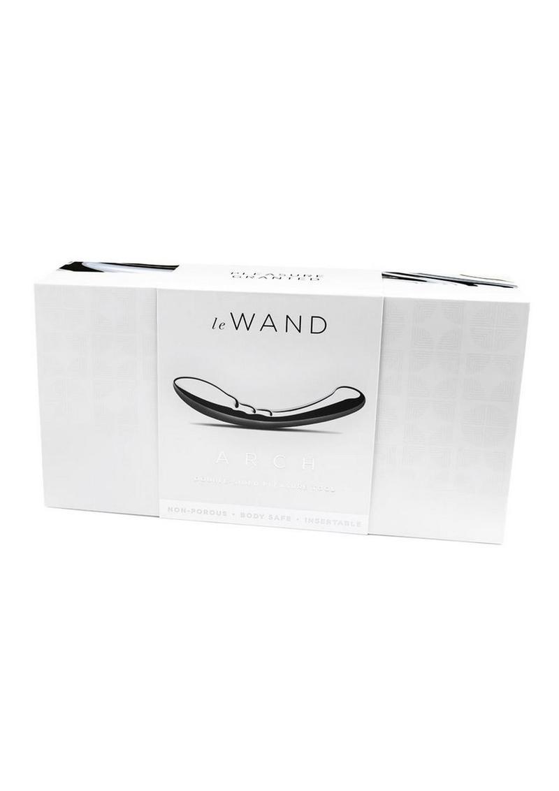 Le Wand Arch Dual End Dildo - Stainless