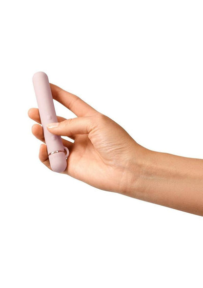 Le Wand Baton Rechargeable Silicone Vibrator - Rose Gold