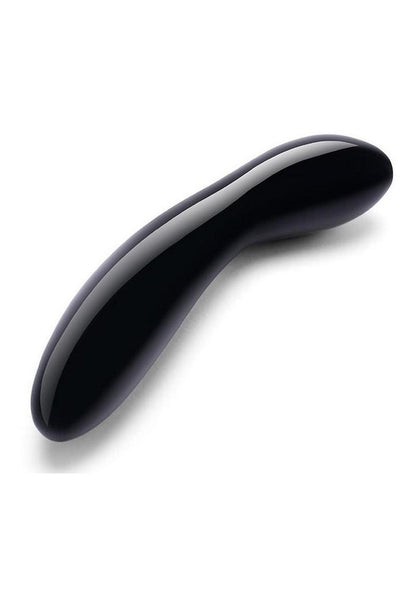 Le Wand Crystal G-Wand with Silicone Ring - Black Obsidian