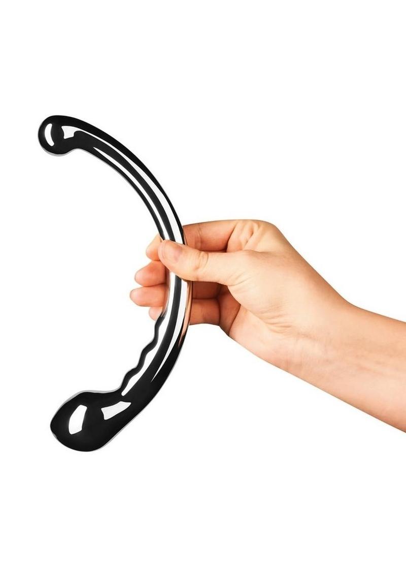 Le Wand Hoop Dual End Dildo - Stainless - Steel