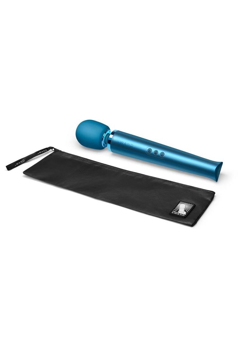 Le Wand Rechargeable Silicone Massager - Pacific - Blue