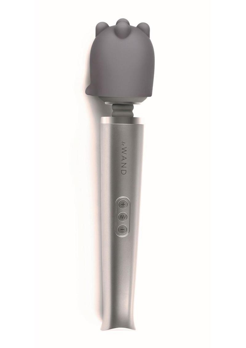 Le Wand Shiatsu Deep Tissue Massage Silicone Attachment - Grey