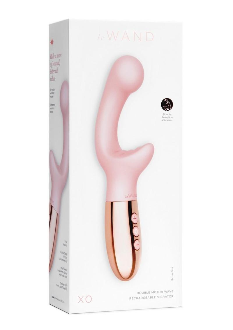 Le Wand Xo Rechargeable Silicone Dual Stimulating Vibrator