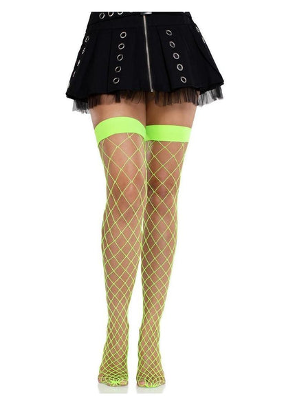 Leg Avenue Fence Net Thigh High 1