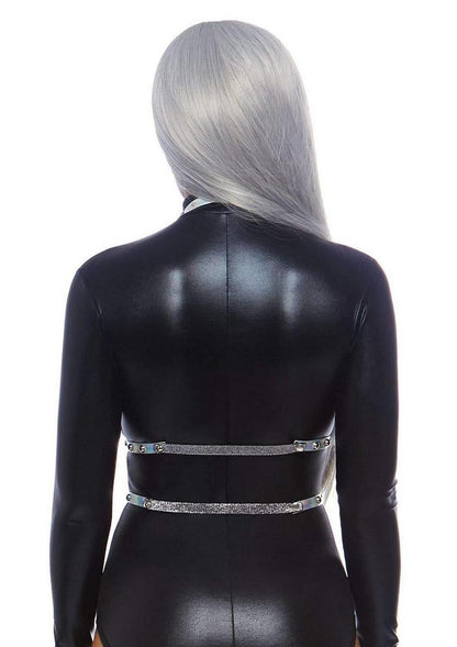 Leg Avenue Iridescent Studded Vinyl Body Harness