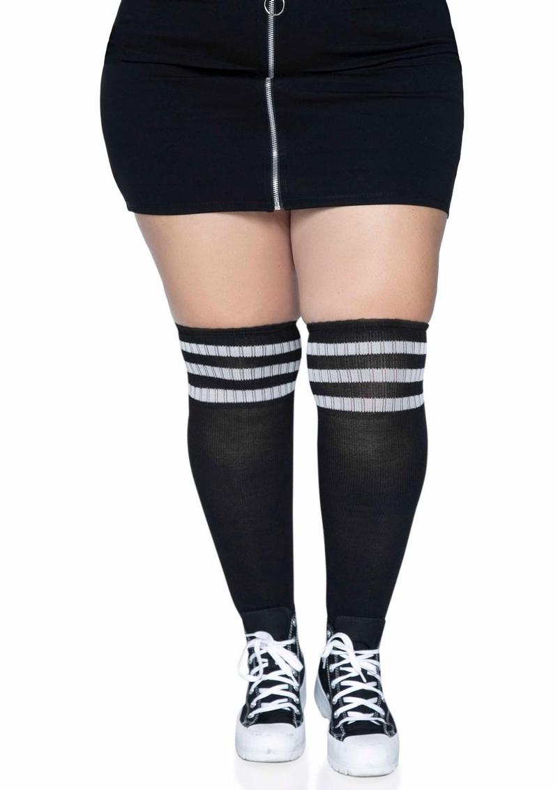 Leg Avenue Over The Knee Athletic Socks