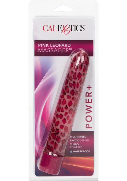 Leopard Massager Vibrator - Pink