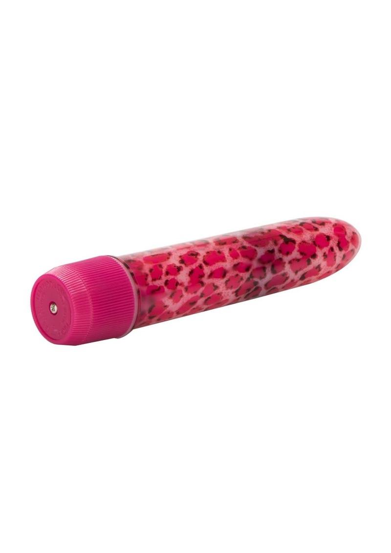 Leopard Waterproof Mini Massager - Pink - 4.5in