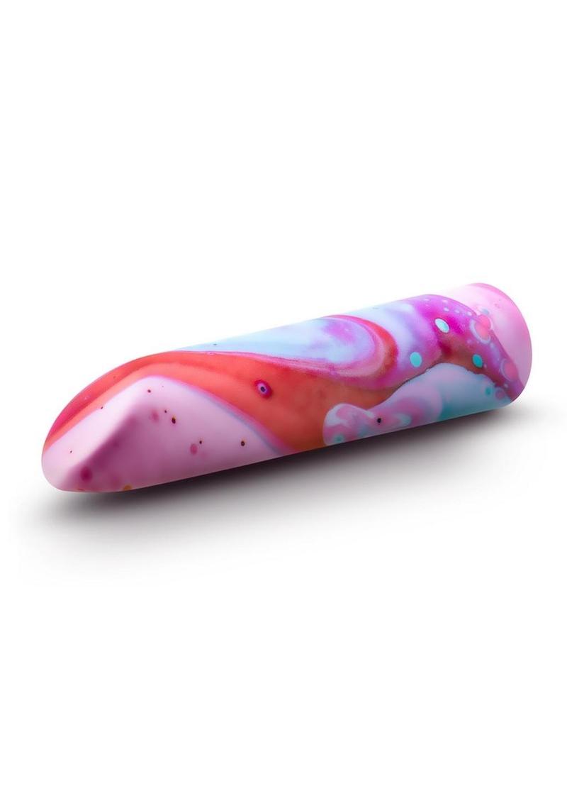 Limited Addiction Fascinate Rechargeable Power Vibrator - Peach/Pink