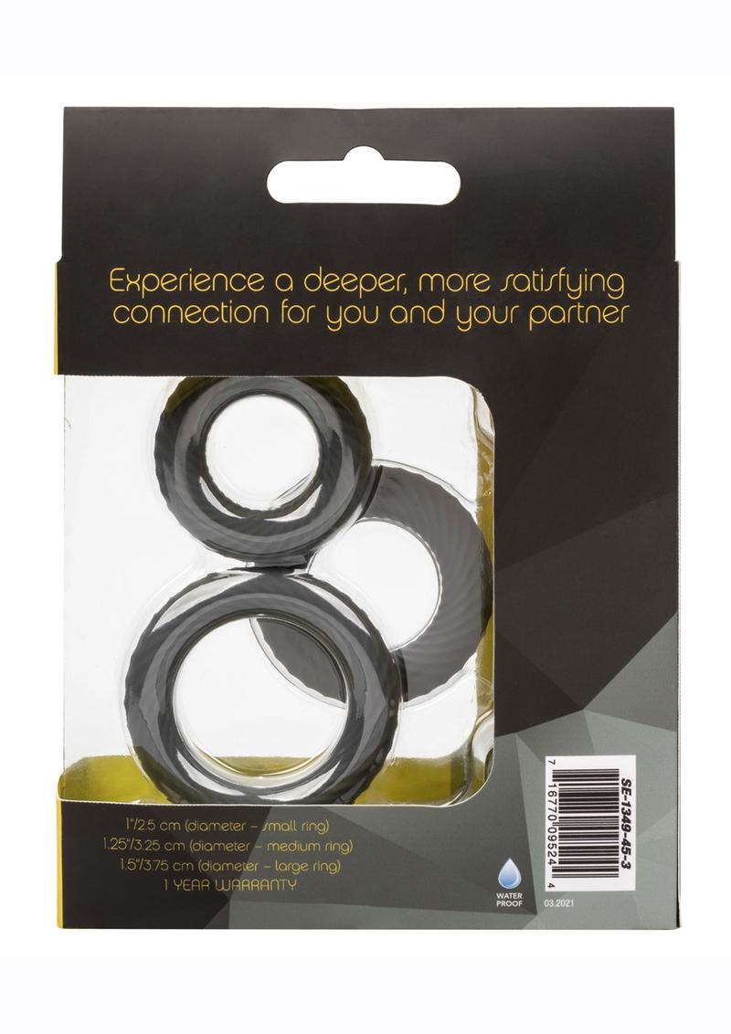 Link Up Ultra Soft Ultimate Set Silicone Cock Rings