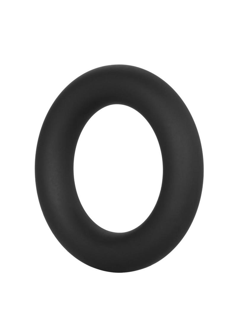 Link Up Ultra-Soft Verge Silicone Cock Ring - Black