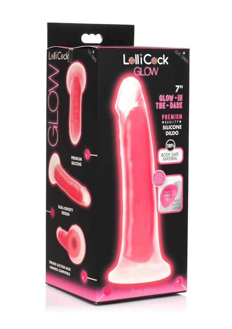 Lollicock Glow In The Dark Silicone Dildo