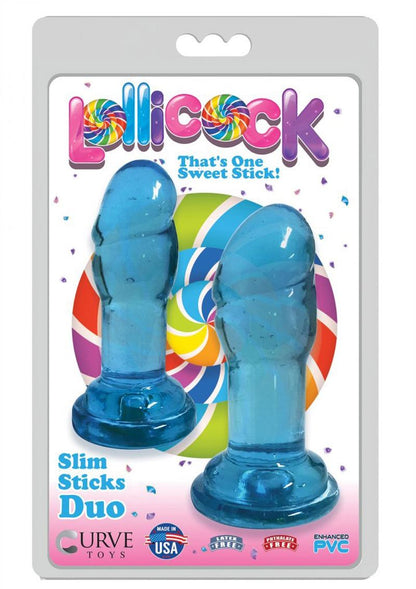 Lollicock Slim Sticks Duo Butt Plugs