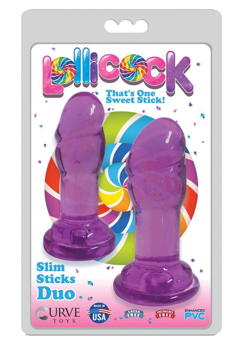 Lollicock Slim Sticks Duo Butt Plugs