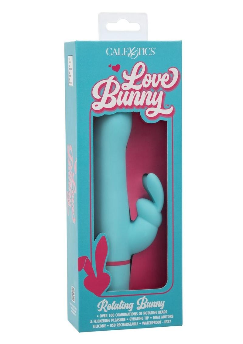 Love Bunny Rotating Bunny Rechargeable Silicone Rabbit Vibrator