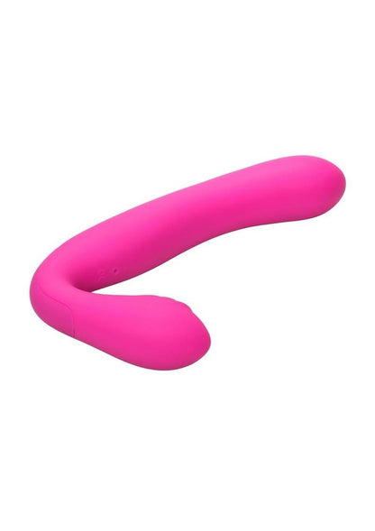 Love Rider Rechargeable Silicone Strapless Strap-On - Pink