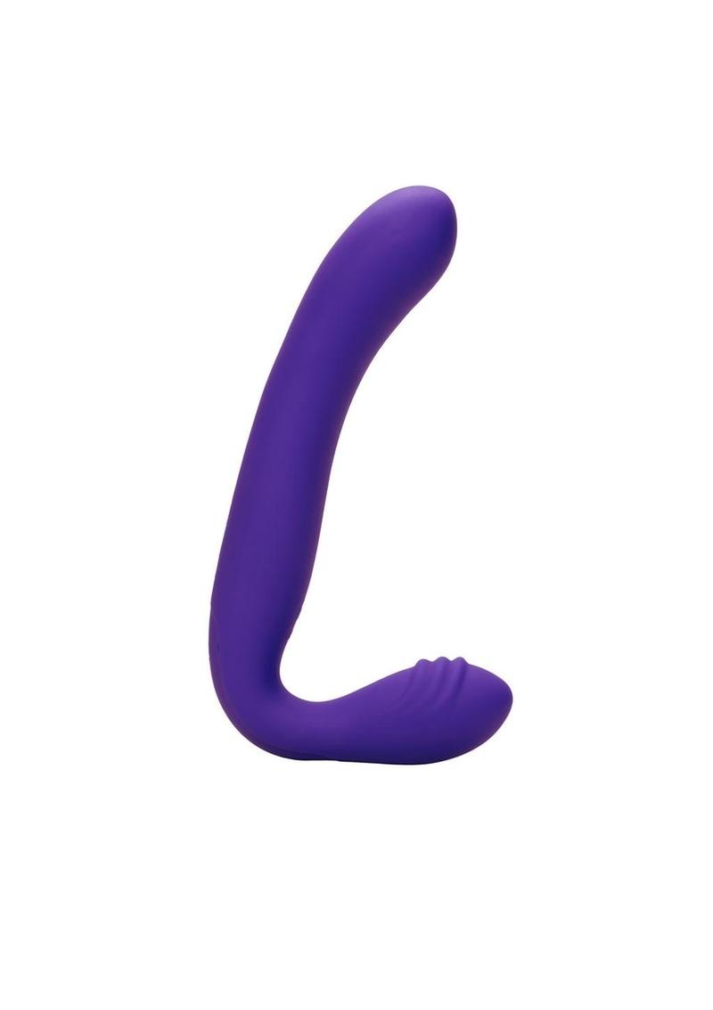 Love Rider Rechargeable Silicone Strapless Strap-On - Purple