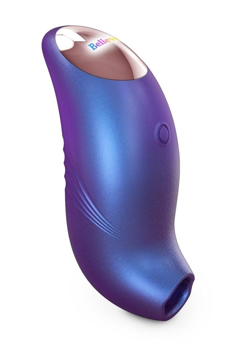 Love to Love Believer Rechargeable Silicone Clitoral Stimulator - Iridescent Night