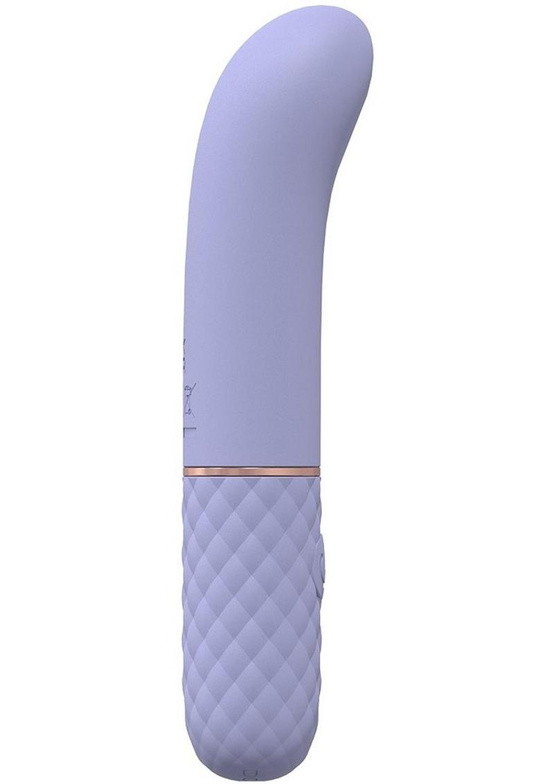 Loveline Dolce Silicone Rechargeable 10 Speed Mini G-Spot Vibrator - Lavender/Purple