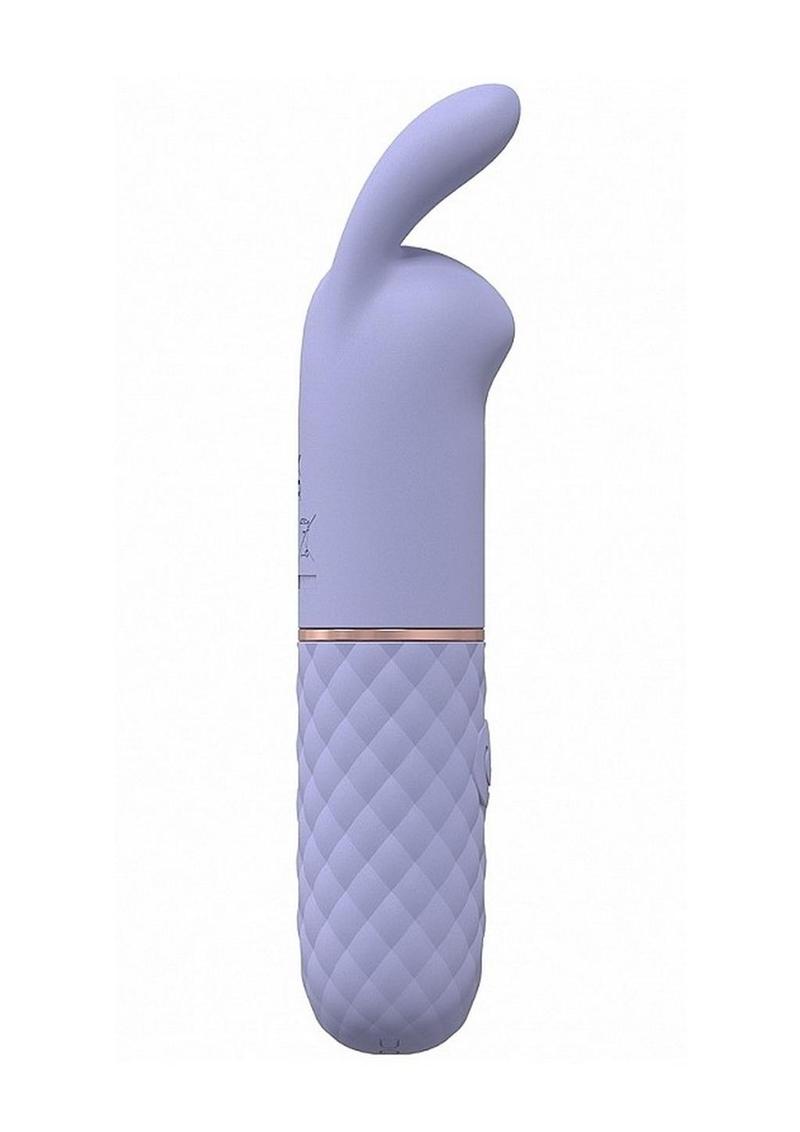 Loveline Dona Mini Rabbit Silicone Rechargeable Vibrator - Lavender/Purple